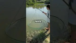 What Was Hiding in This Lake Net 😳🐟