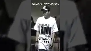 Studio 1 Newark, New Jersey 1993. Brian from The Human Offense gives shout-out to Dog Eat Dog