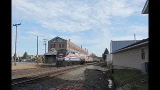Amtrak Autumn Leaf Express on NS Reading Line