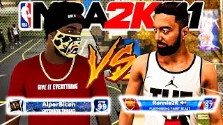 OYUNUN SAHİBİNE KARŞI OYNADIM! Ronnie 2K vs Alper Biçen | #PlayStation5 #NBA2K21