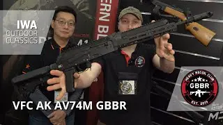 VFC AK AV74M GBBR, но с обновлённым внешним видом | #iwa2025 | Heavy Recoil Club