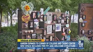 Healing Garden expanding with new features, fire pit and special tree