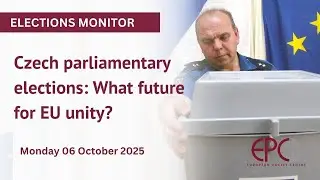 Czech parliamentary elections: What future for EU unity?