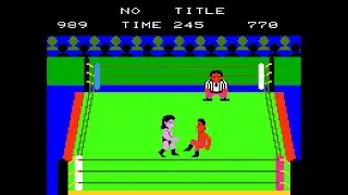 Super Cassette Vision Game: Professional Wrestling (1986 Epoch)