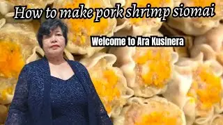 How to make Siomai / Meat Processing