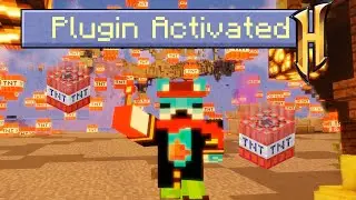 Completely Destroying The Hypixel Skyblock Hub With Plugins