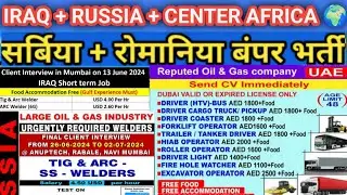 Assignment Abroad Times Jobs In Europe Romania Russia Iraq Qatar Dubai Driver Opretor Job Vacancies