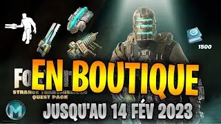 PACK DEAD SPACE DANS LA BOUTIQUE FORTNITE, ACCOMPLIR DES QU&Ecirc;TES BONUS DU JOUR FORTNITE