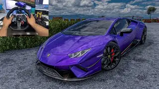 Lamborghini HuracanÄ -Forza Horizon 5 | Logitech G29 Steering Wheel + Logitech G Shifter