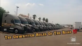 Unwritten Trucker Rules Of The Road 💯 : May Trucking Company 🔥