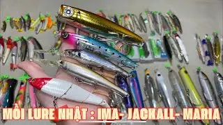 Japanese Fishing Lures: Stream Lure, Snakehead, Poper, Ima, Jackall, Maria JP - video 1222
