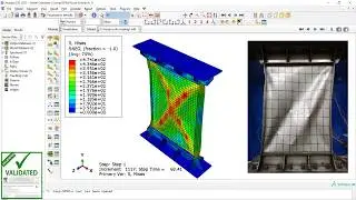 Stainless steel plate shear wall under low cyclic loading Abaqus