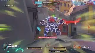 Genji Season 6: First 2 DUO Comp Games! - Overwatch 2 Competitive #polymathianTV W/Controller ft PAK