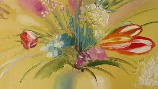 Yellow Background. Art by Narek Hambardzumyan