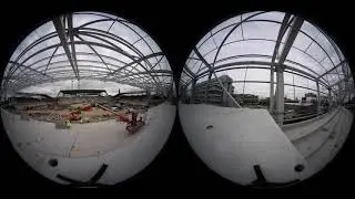 360 degree view from the North Stand