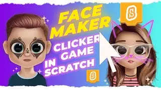 How To Make Face Maker In Scratch | Clicker Game