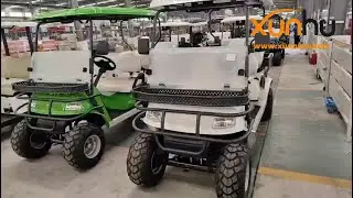 Golf Cart with Cargo Box  - XUNHU Utility Golf Carts
