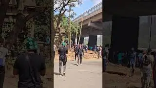 Happening right now in Nairobi Kenya 🇰🇪 Gen Z have said enough is enough