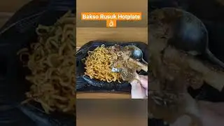 Bakso Rusuk Hotplate at Bakso Rusuk Joss👌🏻#baksorusuk #baksoenak #baksopedas #baksourat #bakso #asmr