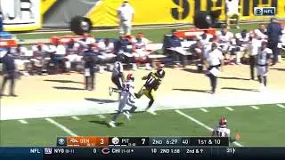 Chase Claypool Deep ball TD (Steelers vs Broncos)
