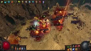 Path of Exile Infernal Blow Molten Strike 80 Gorge
