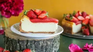 CHEESECAKE CU CĂPȘUNI I Valerie's Food
