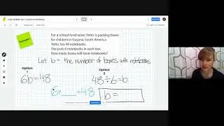 Solving Equations with Multiplication and Division