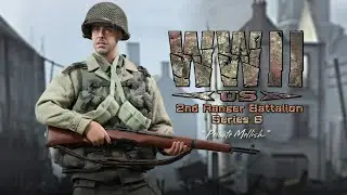 Unboxing video of DID A80155 WWII US 2nd Ranger Battalion Series 6 Private Mellish