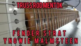 Truss Rod Mentok Saddle Macet Fender Strat Yngwie Malmsteen '95