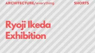 Ryoji Ikeda exhibition 180 The Strand #shorts