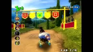 Shrek Smash n' Crash Racing [PS2]: Licensed Video Games #339