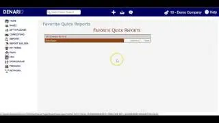 Denari Software | Online Donation Software | Denari2 | Reports Overview