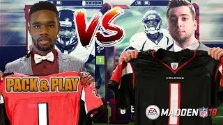 Madden 18 Ultimate Team Gameplay - Pack and Play Vs Antodaboss!!