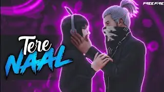 Tere Naal Chaliye 💝💕 Free fire status video 💫 || Free fire videos