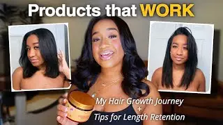 My Top 5 Hair Growth Products | Tips For Length Retention 