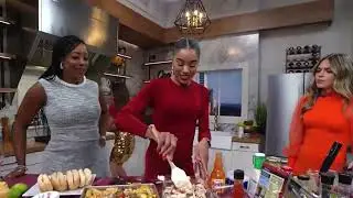 Готовим простые и вкусные сэндвичи с курицей Баффало &mdash; Эрин Комо посещает Lion Lunch Hour!
