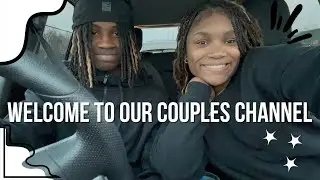 Welcome to Our Channel 🤍 | Meet Ashlyn & AJ || #couplechannel #couplevlog #youngcouple #youtubers 