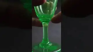 Glass Features - Three Piece Glass #antique_glass