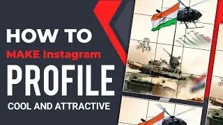 Instagram feed design tutorial Explained || Beautiful layout design for instgram profile