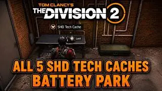 All Battery Park SHD Tech Caches Locations | The Division 2