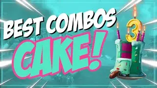 Best Chapter 2 Combos | Cake! | Fortnite Back Bling Review