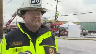 FULL VIDEO: Fire officials provide information on west Columbus fire