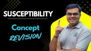 Susceptibility Concept 🔥 JEE Main PYQs #jee #magnetism #revision