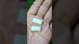 HAPPYDENT & KIS MINT CANDY OPENING #asmr #satisfying #permen #sweet #shorts #lollipop #bubblegum