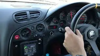 BIG TURBO RX7 running strong!!!