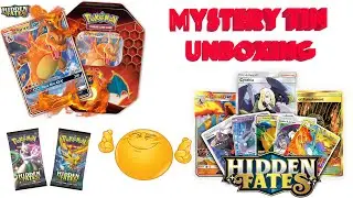Pokémon Charizard GX Mystery Tin (Hidden Fates)