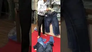 Cotton by cotton jeans wholesale Indore #indorereadymadegarments #fashion #wholesaleclothing