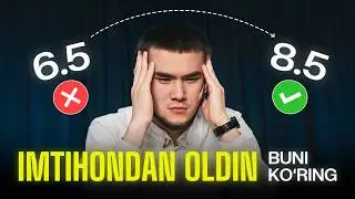 WRITING 6.5 dan 8.5 ga Oshirish - Qanday Qilib?