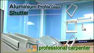 Aluminium Profile Glass Shutter