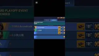 I won the award playoff event🎉 | Unlocked BLAST RPG 6 | Mech Arena#gaming#mecharena#shorts#gameplay